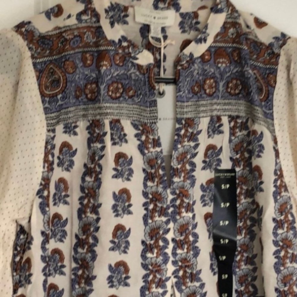 Lucky Brand Rami Boho top - Picture 7 of 7